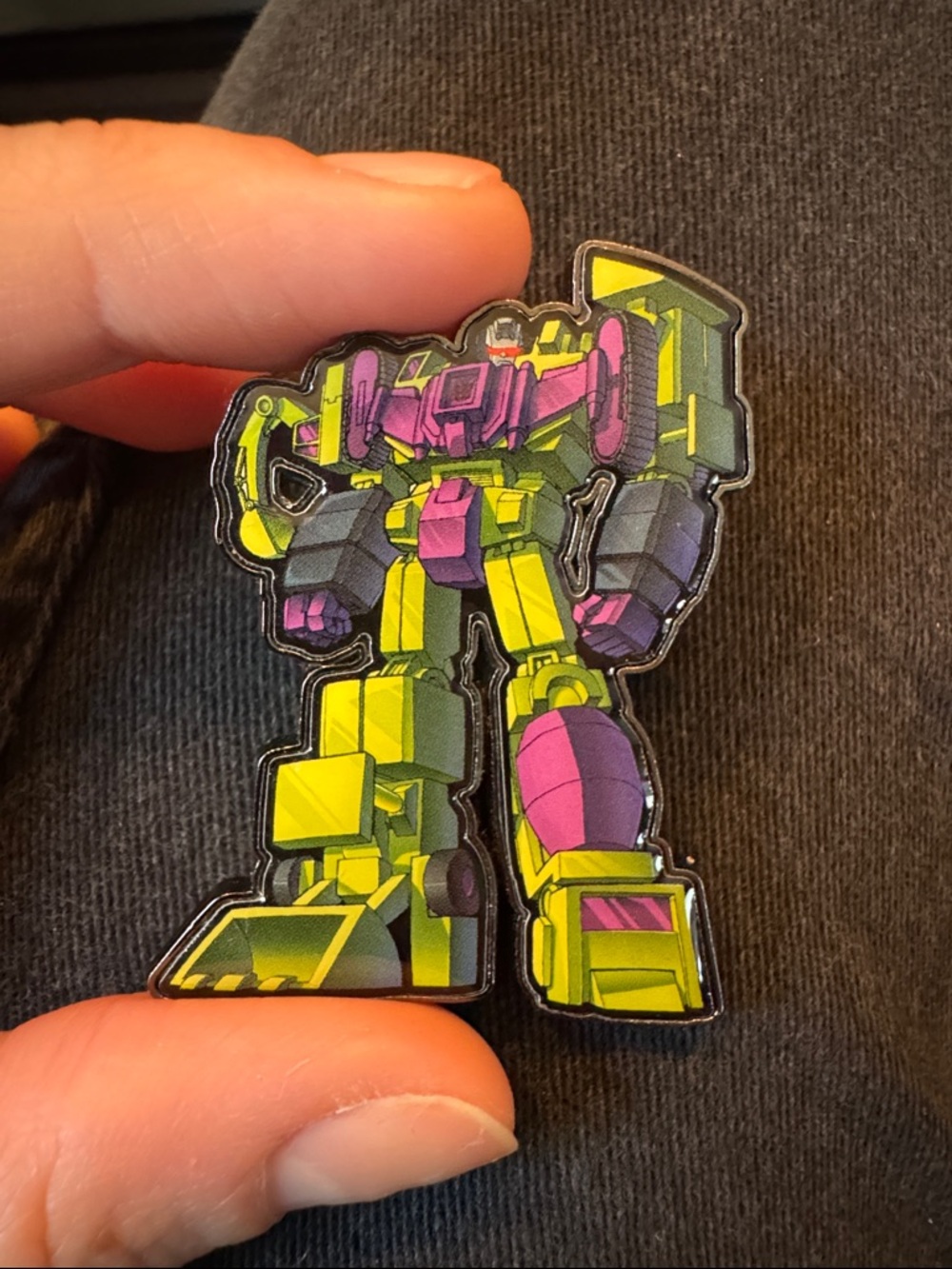 Loot Crate DX Transformers Pin G1 Devastator Pin